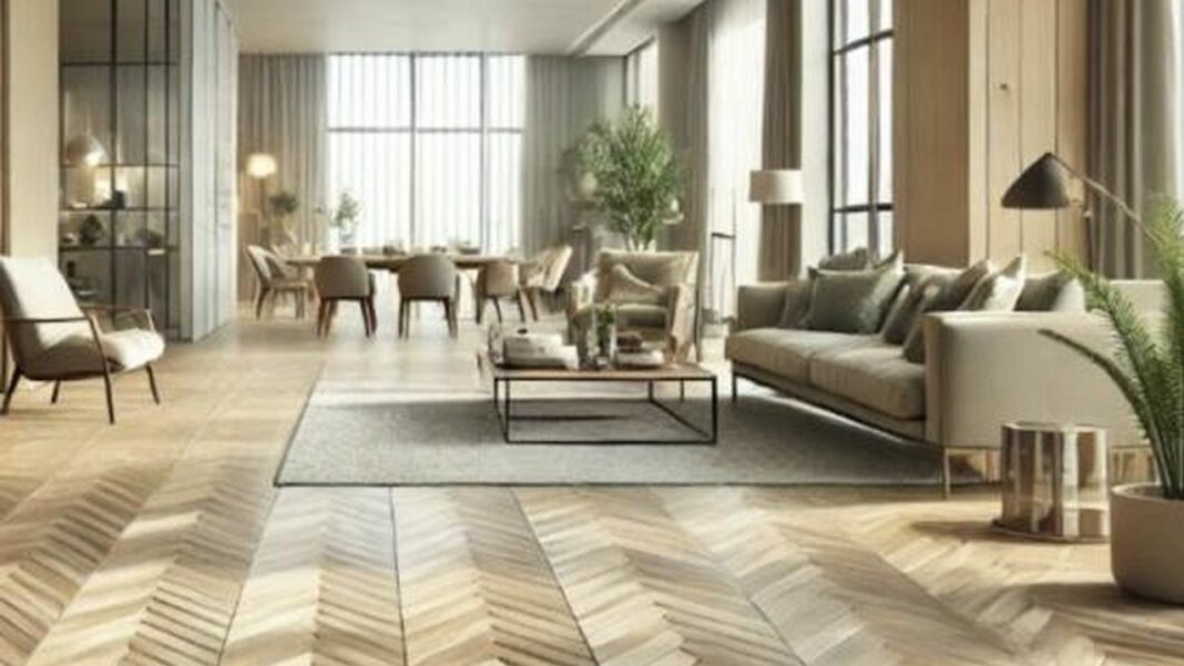 source:diydaddyblog - Chevron o Herringbone: Quale Stile per il Tuo Spazio?