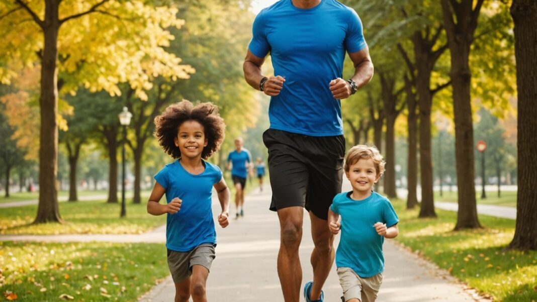 Papà in Forma: Benefici per Te e la Tua Famiglia Papà in Forma: Stile di Vita Sano per i Nostri Figli