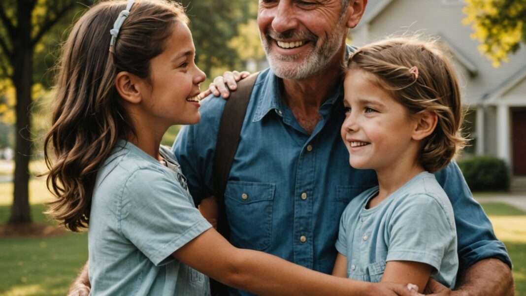 5 lezioni di vita dal papà che ha ritrovato i suoi figli dopo 7 anni Papà ritrova i figli dopo 7 anni: una nuova vita