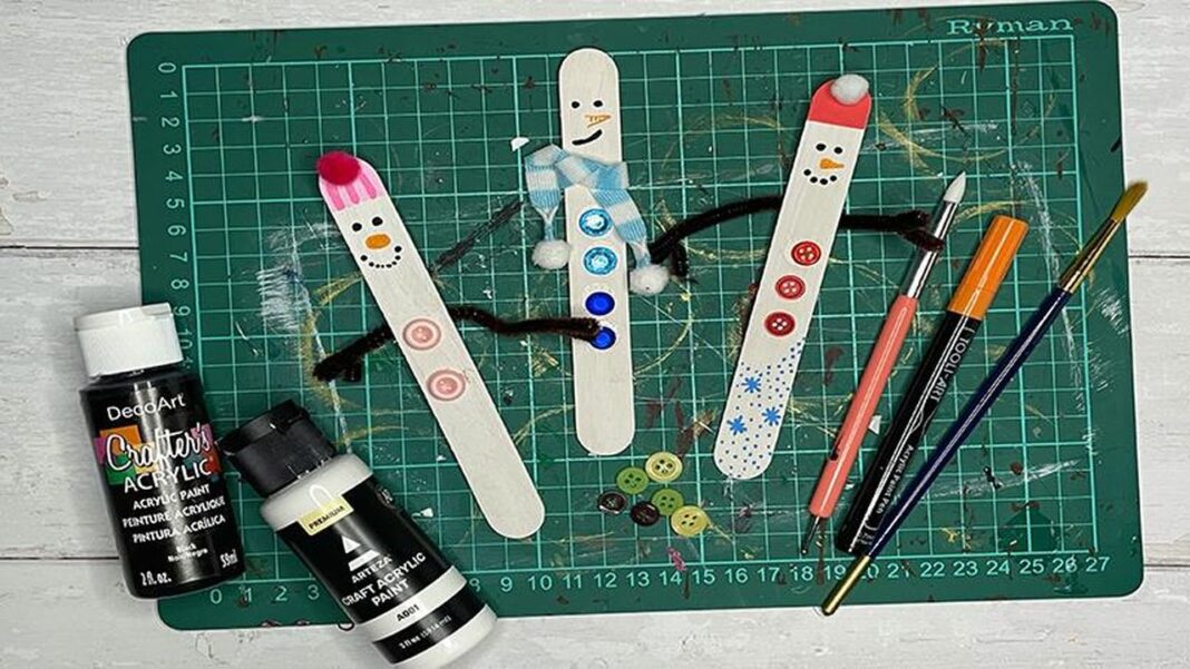 Consigli per un Natale Sereno: Aiutare i Bambini a Dormire la Vigilia di Natale Crea Magici Pupazzi di Neve con Bastoncini Fai-da-Te