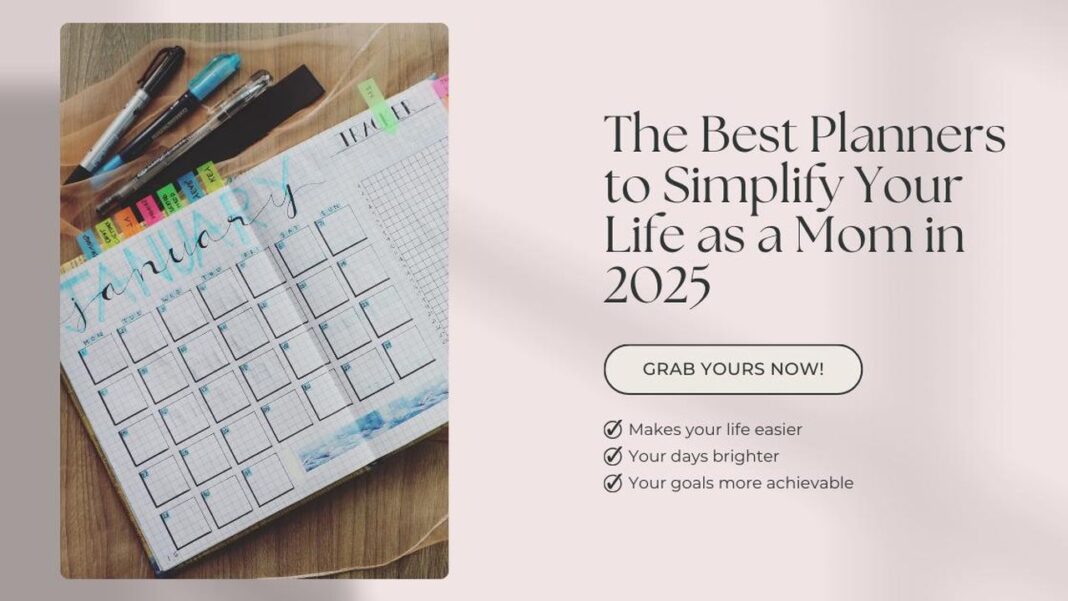 source:mamaknowsitall - I migliori planner per mamme: organizza la tua vita con stile